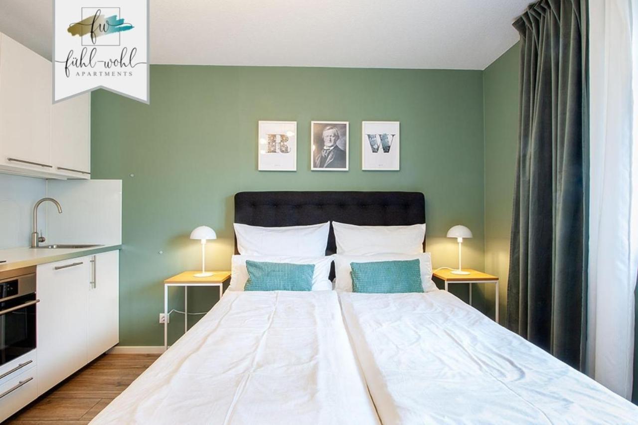 Apt Wahnfried Nr1 - Cityapartment Mit Kueche, Duschbad, Balkon, Parkplatz - Zentral Aber Ruhig Bayreuth Exterior photo